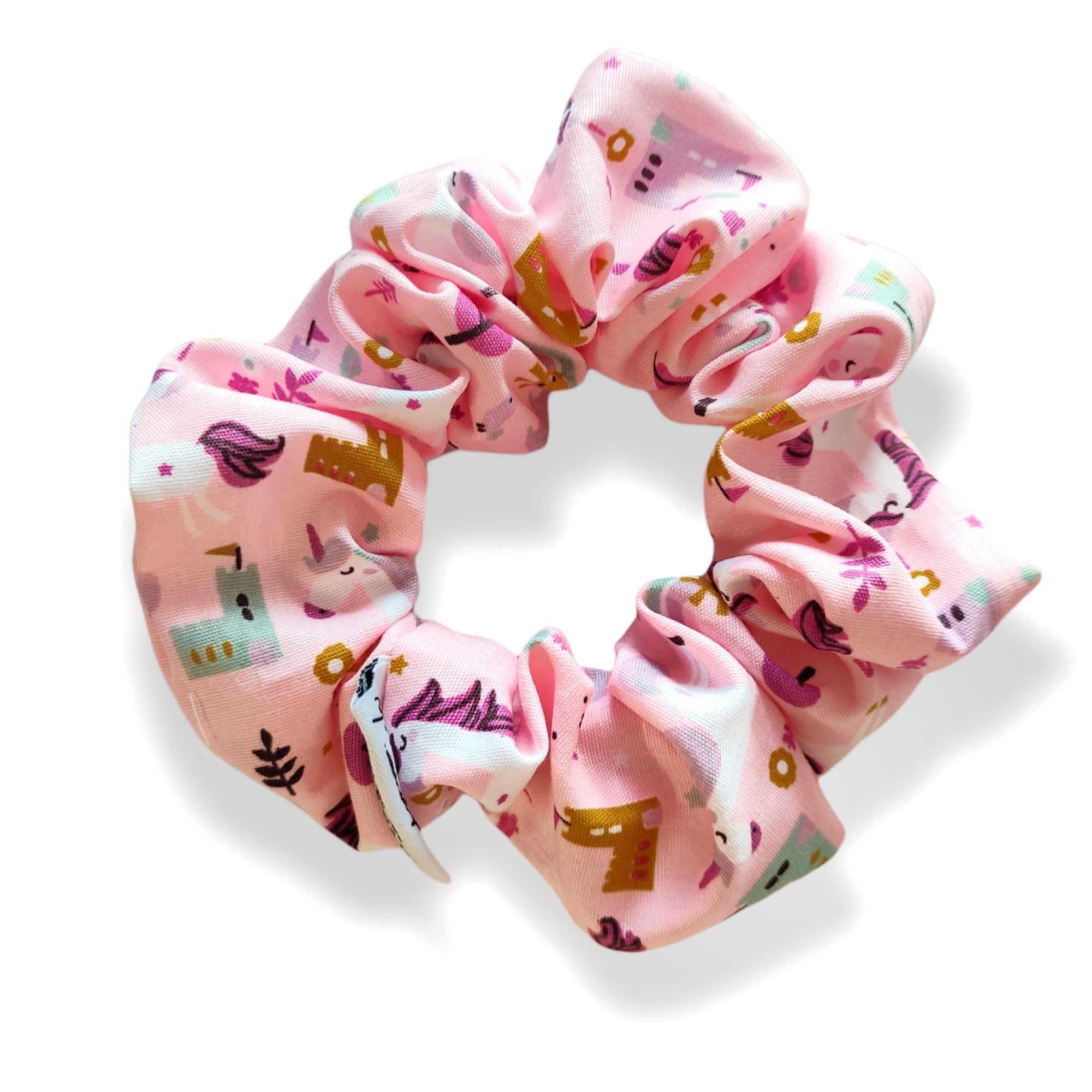 Scrunchie Μονόκεροι Haute Peach