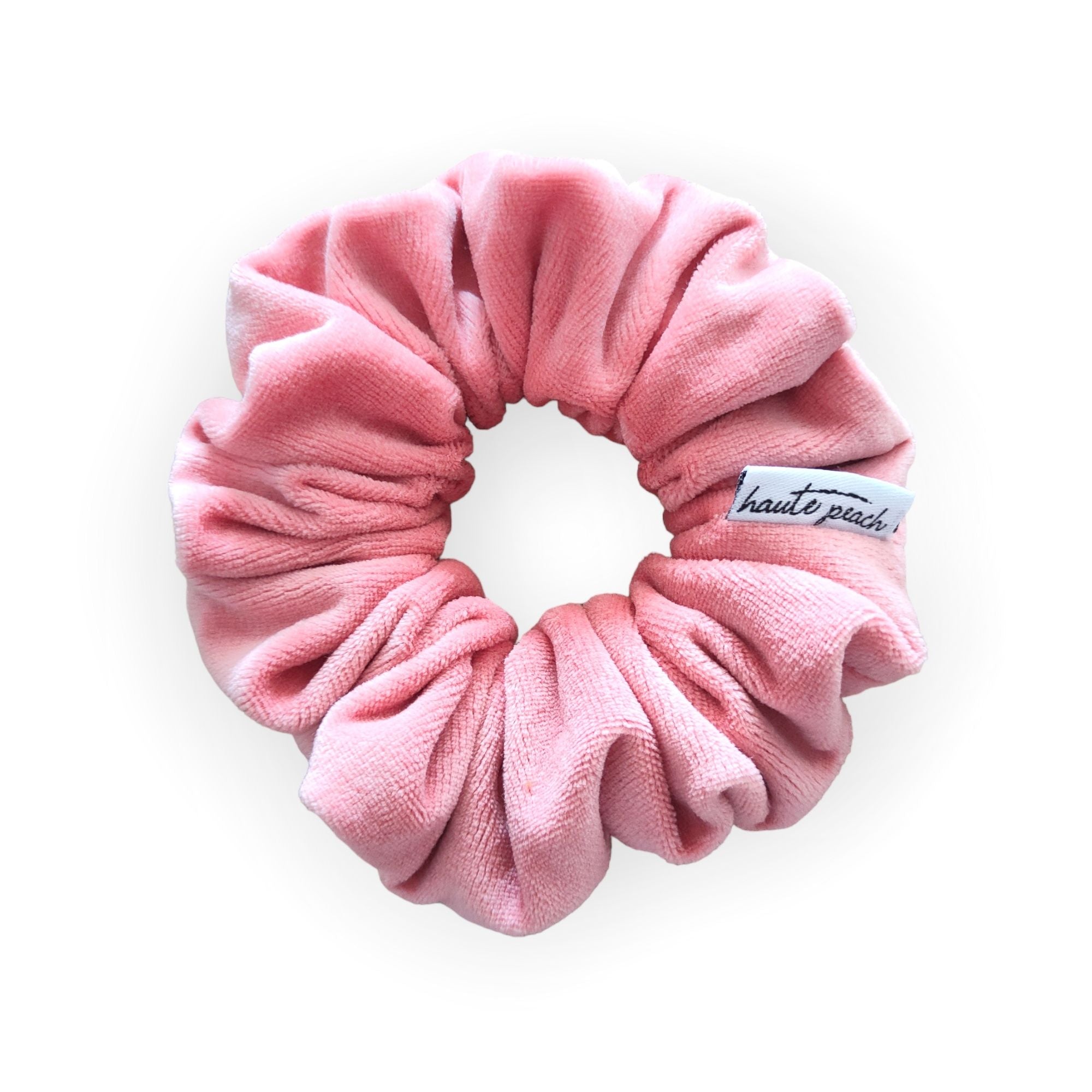 Velvet Scrunchies Haute Peach